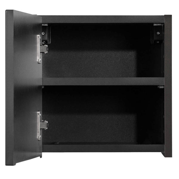 Badkamerkast Newport zwart [en.casa]