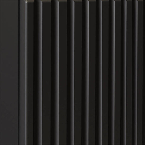 Badkamerkast Newport zwart [en.casa]