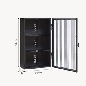 Wandkast Zundert 60x35x15 cm [en.casa]