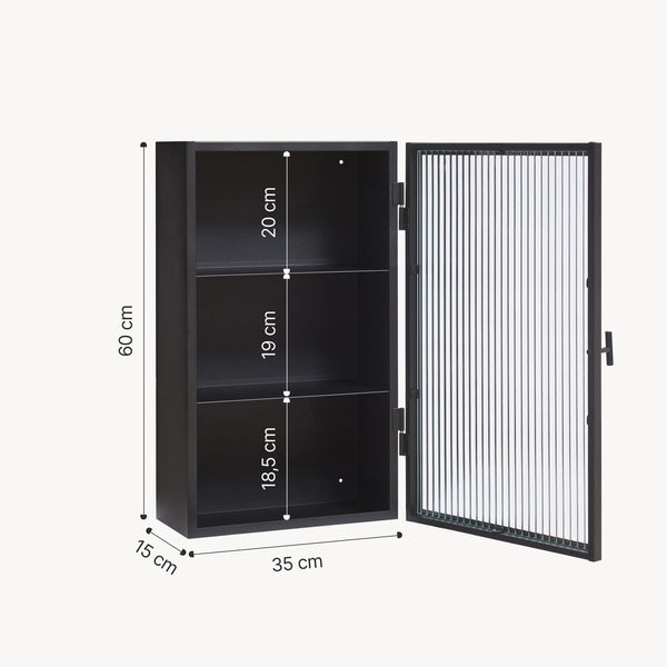 Wandkast Zundert 60x35x15 cm [en.casa]