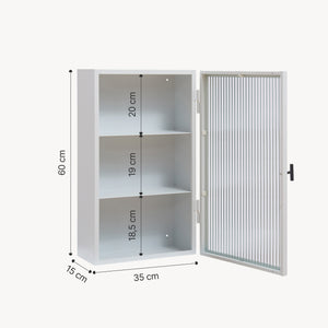Wandkast Zundert 60x35x15 cm [en.casa]