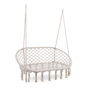 Hangstoel Kailua voor 2 personen cremewit casa.pro