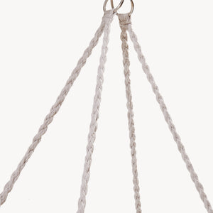 Hangstoel Kailua voor 2 personen cremewit casa.pro