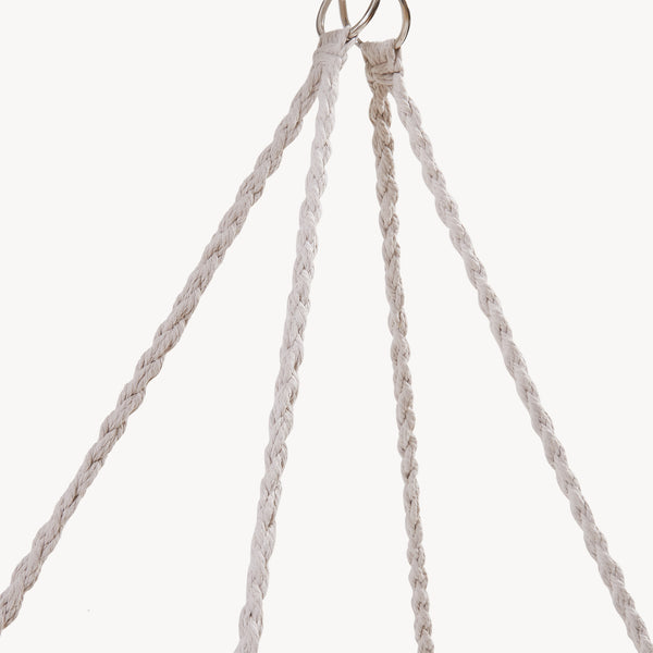 Hangstoel Kailua voor 2 personen cremewit casa.pro