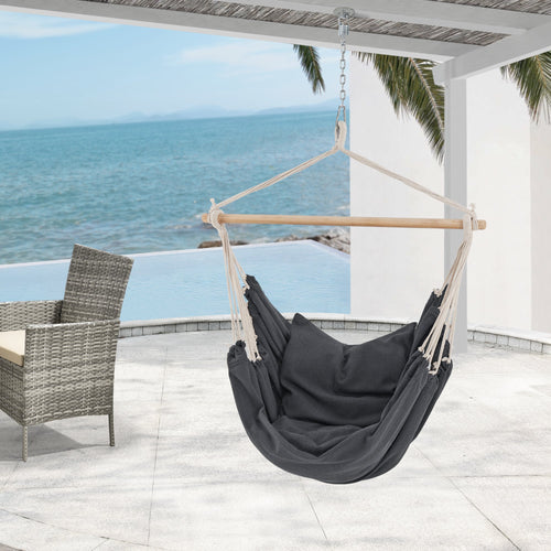 [en.casa] Katoenen hangstoel Peralvillo max 120 kg - 2 varianten
