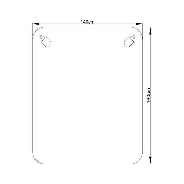 Elektrische deken warmtedeken wit - eenpersoons of tweepersoons