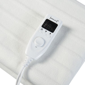 Elektrische deken warmtedeken wit - eenpersoons of tweepersoons