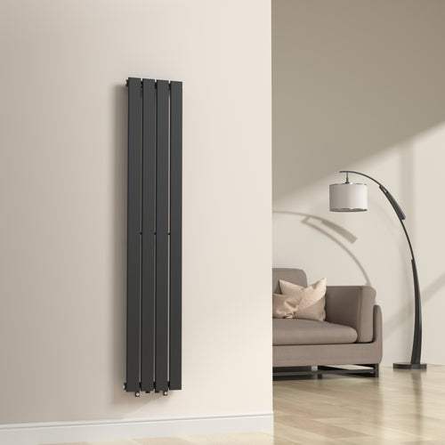Designradiator Nore plat, enkellaags