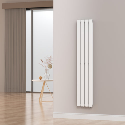 [neu.haus] Designradiator Nore 160x30x6,8 cm wit