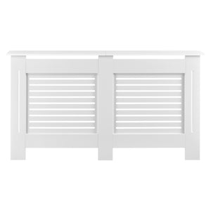 Radiatoromkasting radiatorombouw MDF wit hoogglans - verschillende maten