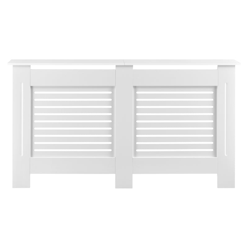 Maatschets Radiatoromkasting radiatorombouw MDF wit hoogglans - verschillende maten