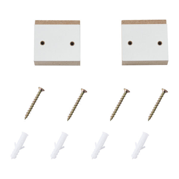 Radiatoromkasting radiatorombouw MDF wit hoogglans - verschillende maten