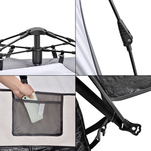 [pro.tec] Strandtent Mullsjö pop-up 215x135x140 cm - 3 varianten