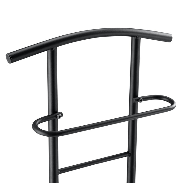 Dressboy kledingrek stoel 107x45x45 cm metaal en MDF - 3 varianten
