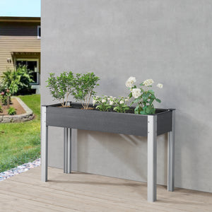 Kweektafel Beverwijk plantenbak donkergrijs [en.casa]