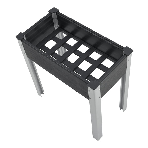 Kweektafel Beverwijk plantenbak donkergrijs [en.casa]