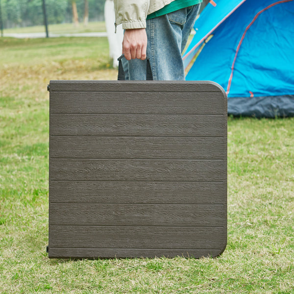 Tuintafel Adelfia klaptafel 120x60x54/74/90 cm [en.casa]