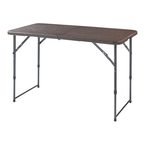 Tuintafel Adelfia klaptafel 120x60x54/74/90 cm [en.casa]