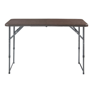 Tuintafel Adelfia klaptafel 120x60x54/74/90 cm [en.casa]
