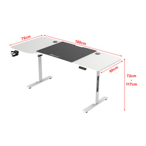 pro.tec Game bureau Stryn zit sta elektrisch