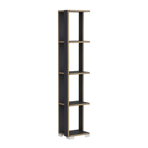 [en.casa] Boekenkast schap Aalestrup 153x34x26 cm - 2 varianten