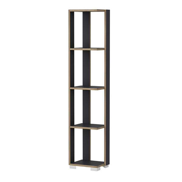[en.casa] Boekenkast schap Aalestrup 153x34x26 cm - 2 varianten