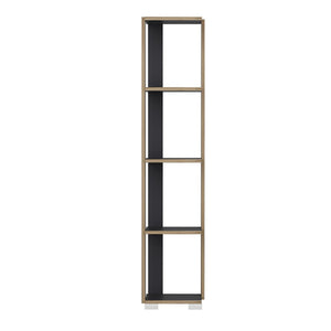 [en.casa] Boekenkast schap Aalestrup 153x34x26 cm - 2 varianten