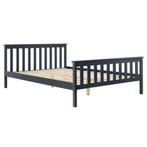 Houten bed Sterk massief grenen bedframe - verschillende maten en kleuren