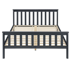 Houten bed Sterk massief grenen bedframe - verschillende maten en kleuren
