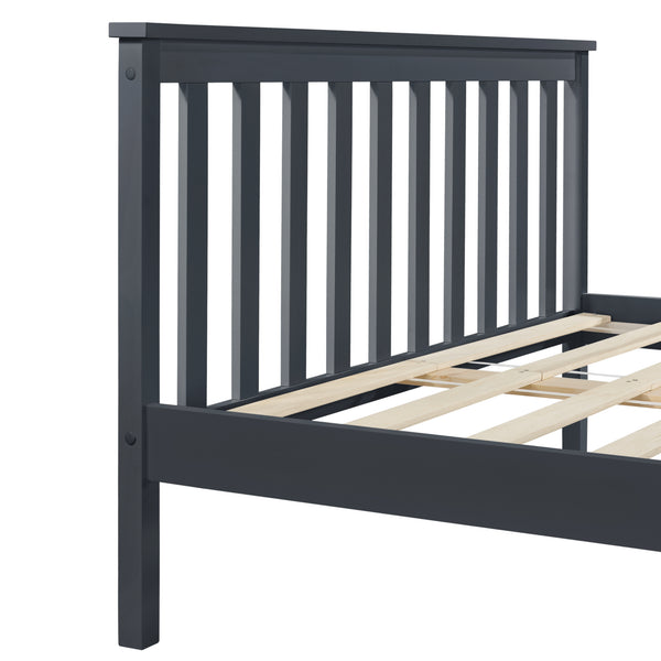 Houten bed Sterk massief grenen bedframe - verschillende maten en kleuren