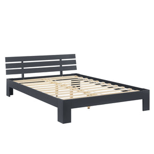 [en.casa] Massief vurenhout bedframe - verschillende maten en kleuren