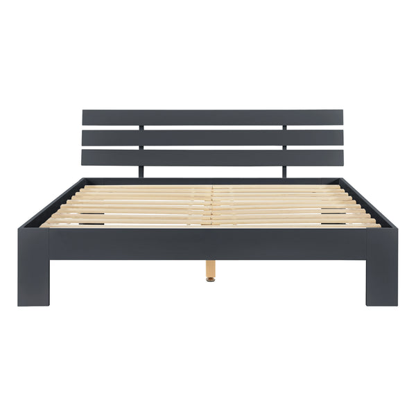 [en.casa] Massief vurenhout bedframe - verschillende maten en kleuren