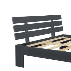 [en.casa] Massief vurenhout bedframe - verschillende maten en kleuren