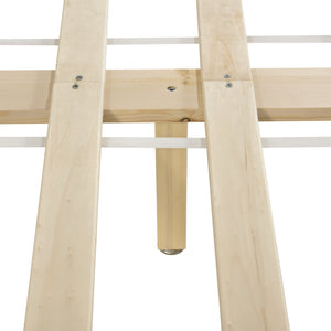 [en.casa] Massief vurenhout bedframe - verschillende maten en kleuren