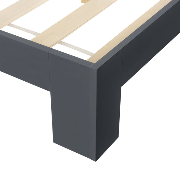 [en.casa] Massief vurenhout bedframe - verschillende maten en kleuren