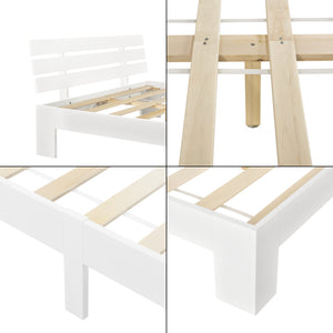 Houten bed Nivala grenen met bedbodem - 18 varianten