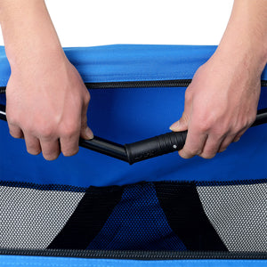 Honden bench draagtas reisbench stof en metaal - verschillende maten en kleuren