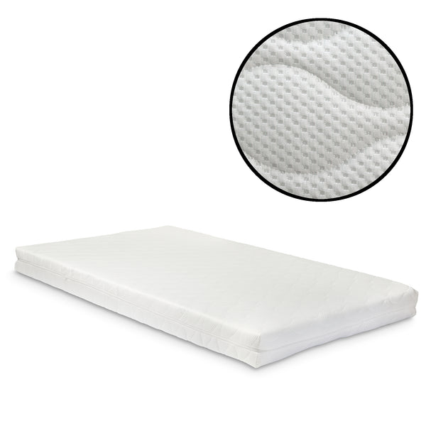 Matras koudschuim met gewatteerde tijk 1,5 cm - verschillende maten