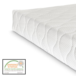 Matras koudschuim met gewatteerde tijk 1,5 cm - verschillende maten