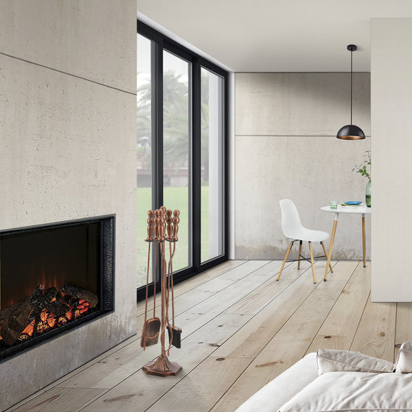[en.casa] Hardset 5-delig Dovre 80x17,5 cm met gereedschap - 2 varianten