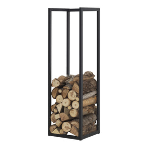 Kaminholzregal Tanum Zwart [en.casa] - premiumXL