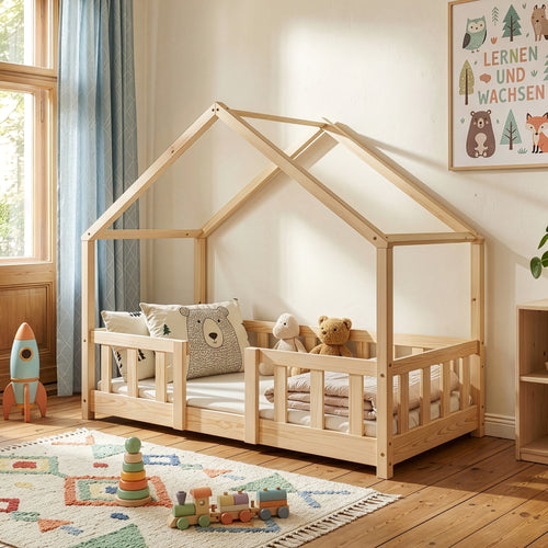 Kinderbed Treviolo huisbed [en.casa]