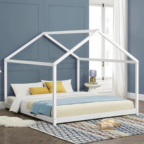 Kinderbed Cerro in versch. maten Wit [en.casa] - premiumXL