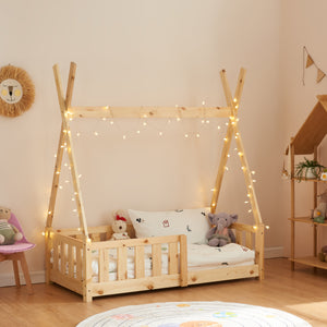 Kinderbett Helsingborg 70x140 cm [en.casa] - premiumXL