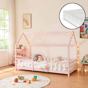 Kinderbett Sisimiut met matras [en.casa] - premiumXL