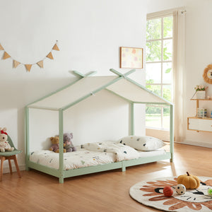 Kinderbed Brome huisbed 90x200 cm [en.casa]
