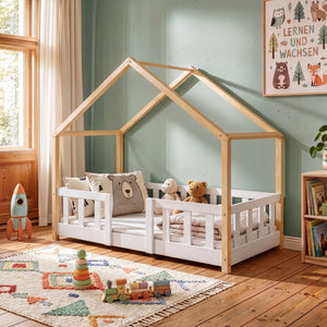 Kinderbed Treviolo huisbed [en.casa]