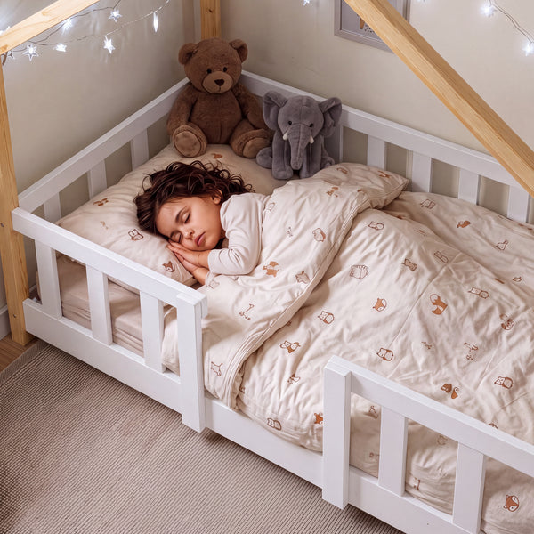 Kinderbed Treviolo huisbed [en.casa]