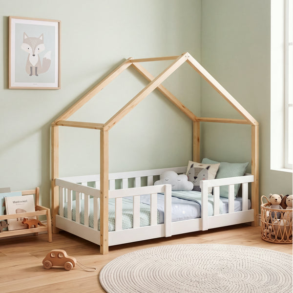 Kinderbed Treviolo huisbed [en.casa]