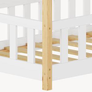 Kinderbed Treviolo huisbed [en.casa]